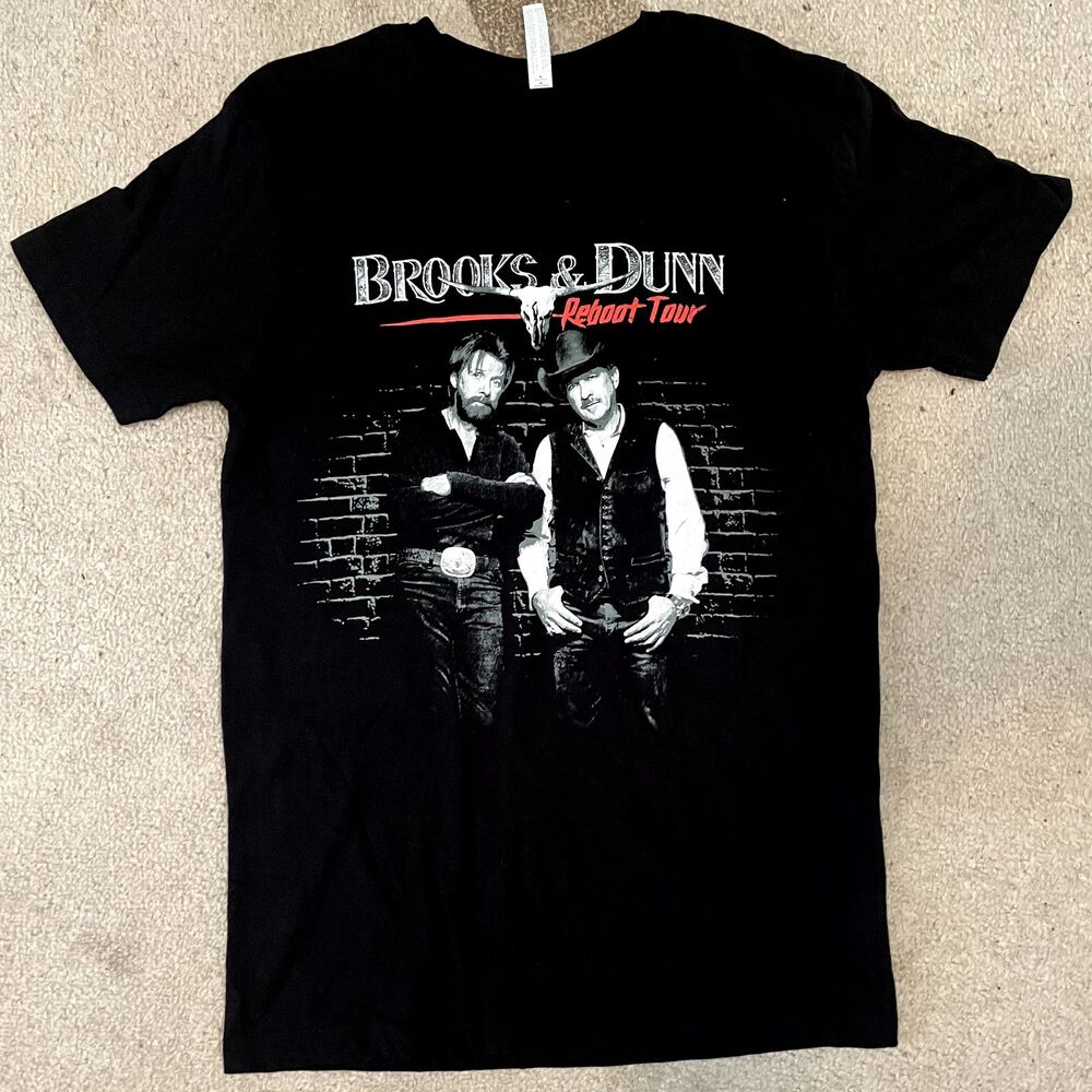 Brooks & Dun Reboot Tour Black T Shirt M
